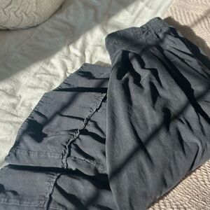 Free People Wide Leg Linen Pants